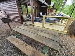 2 Bedroom Little Red Riverfront Cabin on Winkley Shoals